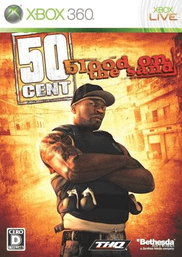 50 Cent: Bulletproof box art for Xbox 360